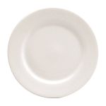 Oneida® Buffalo® China 6-1/4 Salad Plate, Bright White with Rolled Edge